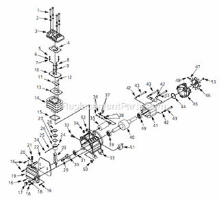 Page B Diagram and Parts List for HX410100 2007 Campbell Hausfeld Compressor
